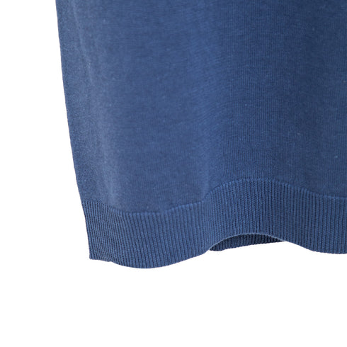 Norse Projects Leif Cotton Linen Polo Calcite Blue N45-05027187 Degli Uberti